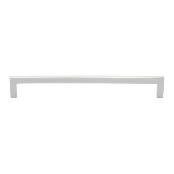Gliderite Hardware 8-3/4 in. Center to Center Solid Square Bar Pull Polished Chrome 21683-224-PC-1 - main